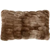 Côté Table Housses de coussins REFUGE - Marron - 30x50 cm