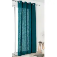 Linder Solingen Rideaux, stores TOILE ASP.LIN - Vert - 135x260 cm