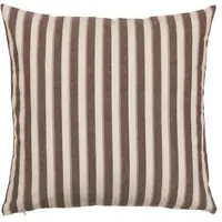 Broste Copenhagen Housses de coussins CLEO - Bordeaux - 60x60 cm