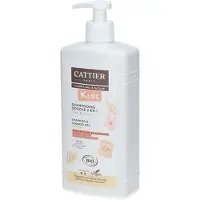 Cattier KIDS Shampooing & Douche 2 en 1 Corps et cheveux - Fleur de guimauve Bio 500 ml Shampooing