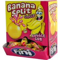 Fini Banana Split Gum 200 Pièces