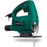 Vonroc Scie sauteuse 550W avec raccord d'aspirateur| Lame de scie incl.