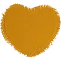Côté Table Set de table NALIA COEUR X2 - Jaune - Unique