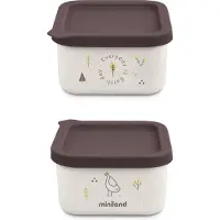 Miniland Naturset 2 Chick Lunch Bag Clair Enfants