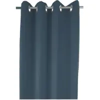 DecoByZorlu Rideaux, stores FORZA - Bleu - 140x260 cm
