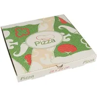 Papstar 15195 Récipients alimentaires jetables Papier, Contenant à usage unique, Vert