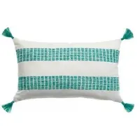 Vivaraise Housses de coussins DIANA - Vert - 30x50 cm