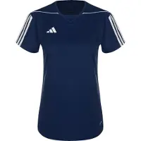 Adidas Tiro 23 Short Sleeve T-shirt Bleu 2XS Femme