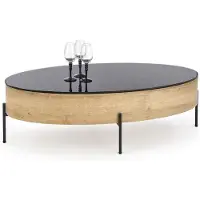 Halmar Banc moderne avec rangement sous le plateau pour le salon Zenga