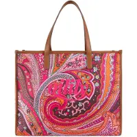 Oilily sac à épaule sac shopper Sheilas Shopper Decadent Chocolate coloré