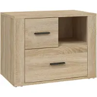 vidaXL Table de chevet Chêne sonoma 60x36x45 cm Bois d'ingénierie
