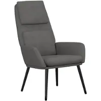 vidaXL Fauteuil relax gris clair Tissu