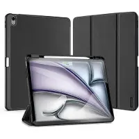 DUX Coque tablette Domo pour Apple iPad Air 13 pouces (2026) M4 / (2025) M3 / (2024) M2 - Noir
