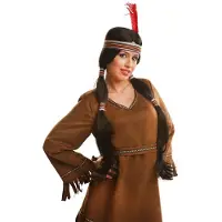 MOM Perruque Indienne Avec Tresses 190g
