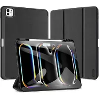 DUX Coque tablette Domo pour Apple iPad Pro 13 (2025) M5 / (2024) M4 - Noir
