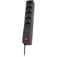 LESTAR Bloc multiprises ZX 510 1.5m noir