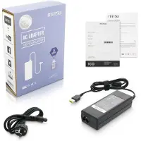 Mitsu Chargeur pour Lenovo 20 V 4,5 A 90 W 11,0 x 4,5 Pin Yoga