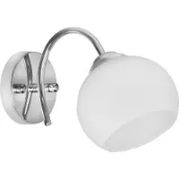 ActiveJet AJE-Irma 1p Applique murale Convient pour l'intérieur Argent, White e27