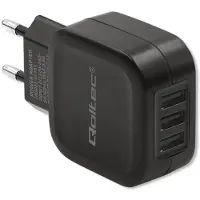 Qoltec 50191 chargeur pour appareils mobiles Noir Intérieur