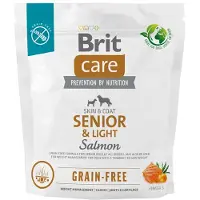 Brit Care Granule pre psov Care Dog Grain-free Senior & Light 1 kg
