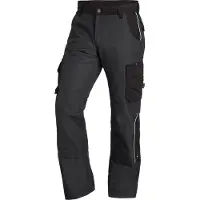 FHB Pantalon de travail BRUNO taille 46 anthracite/noir (46)