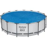Bestway Couverture de piscine solaire Flowclear 4,62 m