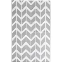 vidaXL Tapis d'extérieur ARAKIL Gris 160x230 cm PP