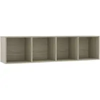 vidaXL Bibliothèque/Meuble TV Chêne sonoma 143x30x36 cm