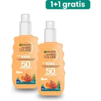 Ambre solaire Garnier - Garnier Ambre Solaire Lait Fluide Hydratant&disney Spray Protecteur Fps50+ 150 Ml