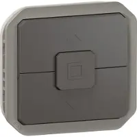 Legrand PLEXO New insert, interrupteur pour volets roulants avec verrouillage électrique et mécanique, 500W anthracite 069898L
