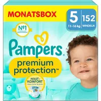 Pampers Premium Protection Pack 1 Mois, Taille 5, 152 couches