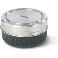 Black & Blum Glass Lunch 750ml Bowl Argenté