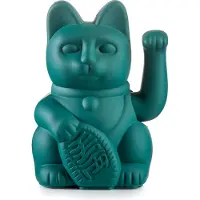 Donkey Decoration Lucky Cat - Vert