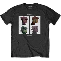 Ginza.se Hommes, T-shirt, Demon Days, Noir, (XXL)