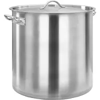 vidaXL Marmite 71 L 45x45 cm Acier inoxydable