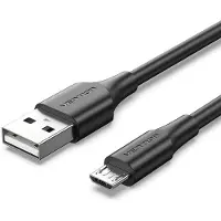 Vention CTIBI Adaptateur USB 2.0 Dad vers Micro-B Dad 2A 3m Adaptateur USB 2.0 vers Micro-B 2A 3m (noir)