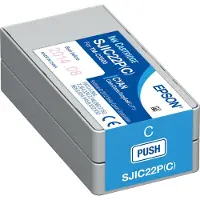 Epson C33S020602 (SJIC22P) - Cyan - Cartouche d'encre