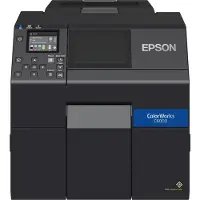 Epson ColorWorks C6000 - Imprimante d'étiquettes couleur, massicot, USB + Ethernet, noir