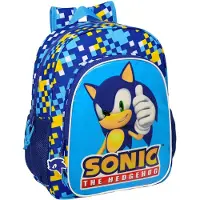 Safta Sonic ''speed'' Junior 38 Cm sac à dos bleu bleu One Size