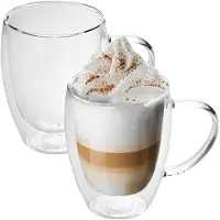 Intirilife Ensemble De Verres Thermo À Double Paroi Verre À Thé Verre À Café