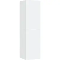 vidaXL Armoire TV Blanc 30,5x30x110 cm Bois composite
