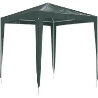 vidaXL Tente de réception professionnelle 2x2 m Vert
