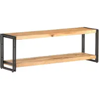 vidaXL Armoire TV 120x30x40 cm en bois massif d'acacia