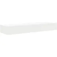 vidaXL Armoires TV avec lampes LED 2 pcs. Blanc 60x35x15,5 cm