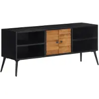 vidaXL Armoire TV 112x31x45 cm Bois massif recyclé teck