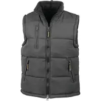Result Gilet Bodywarmer doublé POLARTHERM Noir XXL