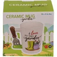 Out of the blue Tasse I love my Tiny Garden 12,7x11cm