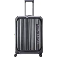 Delsey PARIS trolley Securitime Zip Expandable F / O 4 Double Rolls Trolley 65 Anthrazit gris 66cm