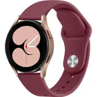 Screen Guard Professional Bracelet sport Silicone Strap (Silicone), Sangles de montre, Rouge