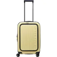 Delsey PARIS trolley Securitime Zip Expandable F / O 4 Double Rolls Cabin Trolley 55 Pale Yellow jaune clair